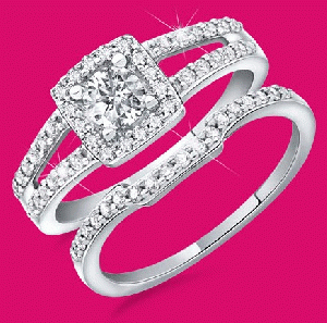 2011 Fashion 18K Gold Diamond Wedding Rings 