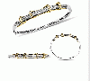 fashion 14k gold bracelet